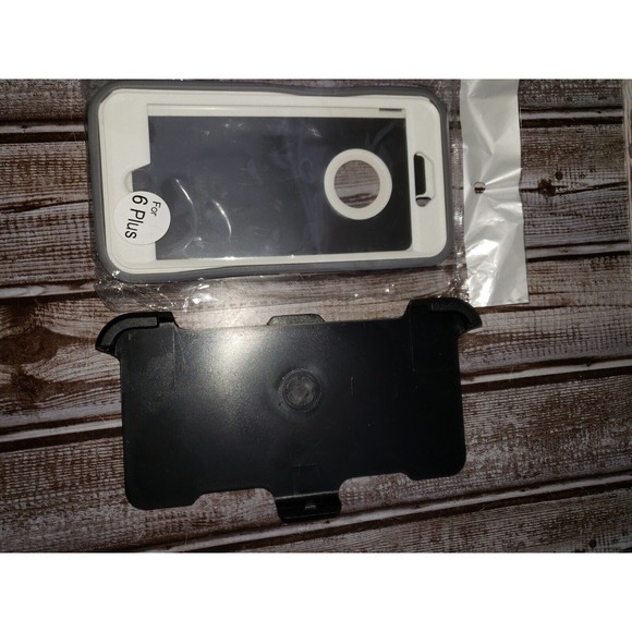 For iPhone 6 7 8 + SE 2nd 3rd Shockproof Case Cover & Screen Protector w/Clip. - Picture 1 of 3